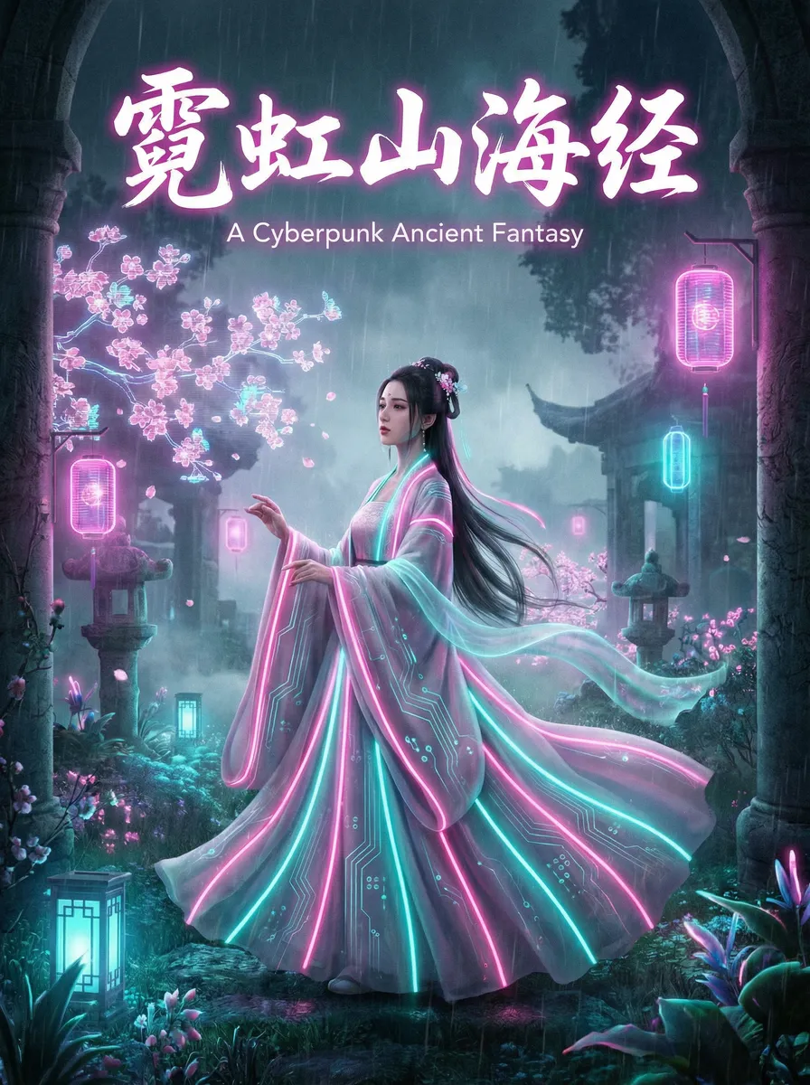 雨宫琴音ed2k 古风奇缘短剧 - 霓虹山海经海报